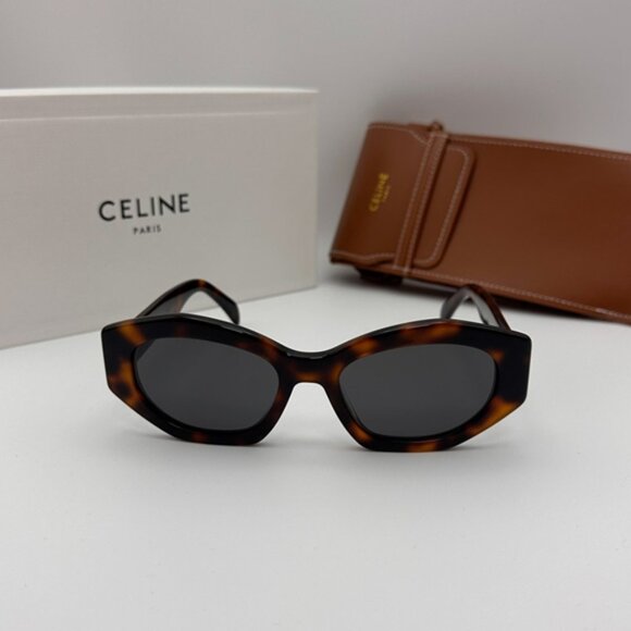 Celine Triomphe Brown Women's Sunglasses - Picture 2 of 6